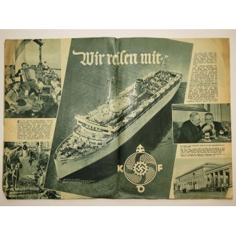 Magazine Der Aufbau, August 1938, 32 pages. Espenlaub militaria